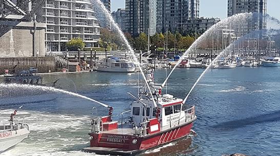 Vancouver Fireboat & Rescue Boat